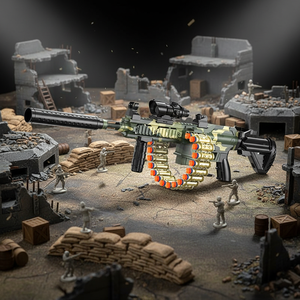 Juguetes al por mayor: Rifle automático M416, pistola de balines blandos, rifle de juguete para niños con disparo continuo y expulsión de casquillos. - Product Image 3