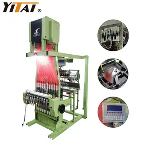 Yiati Factory Price Elastic Tape Making Machine High Speed Flat Computerized Narrow Fabric Jacquard Loom Weaving Machine