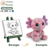 Kelian – Nouveaux jouets en peluche super doux, animaux réalistes en coton, peluches douces, jouets anime pour adultes (hommes)