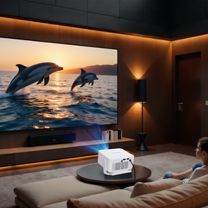 HY300 GTV LED HD <b>Projector</b> 400 ANSI Lumens Home Dual Band WiFi Smart Auto Smart <b>Projector</b> - Product Image 5
