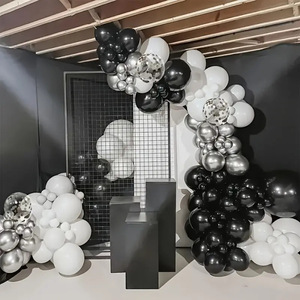 Échantillon gratuit Kit <span class=keywords><strong>de</strong></span> guirlande <span class=keywords><strong>de</strong></span> ballons noirs et blancs Idées <span class=keywords><strong>de</strong></span> décoration <span class=keywords><strong>de</strong></span> fête du Nouvel <span class=keywords><strong>An</strong></span> pour la fête du Nouvel <span class=keywords><strong>An</strong></span> - Product Image 3
