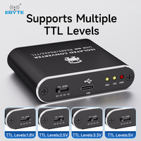 Convertisseur industriel USB vers TTL RS485 RS422 RS232 Ebyte E810-U16/U17 entièrement isolé, commutateur de niveau 1.8V-5V, anti-humidité, anti-sel