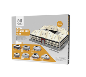 Regalo <span class=keywords><strong>de</strong></span> Recuerdo, 8 Modelos Surtidos, Rompecabezas 3D <span class=keywords><strong>de</strong></span> Papel EPS <span class=keywords><strong>de</strong></span> Estadio <span class=keywords><strong>de</strong></span> Fútbol - Product Image 4
