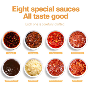Nhà Máy Bán Buôn Cao Cấp Tùy Chỉnh Nóng Nước Sốt Cay Ớt Dán Người sành Ăn <span class=keywords><strong>Szechuan</strong></span> Phong Cách Nhãn Hiệu Riêng Tùy Chọn Số Lượng Lớn - Product Image 3