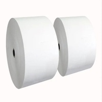 Matériaux de papier pour billets d'embarquement thermiques des compagnies aériennes 170G/180G/210G Simple face Imperméable Anti-adhésif Blanc vierge Rouleau jumbo