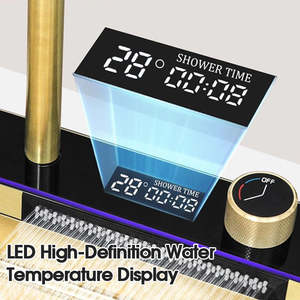 Évier <span class=keywords><strong>de</strong></span> cuisine intelligent moderne avec affichage numérique LED, robinet cascade, en acier inoxydable 304, cuve simple intégrée - Product Image 5