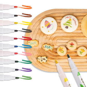Marcador Comestible de Grado Alimenticio, No Tóxico, Sin Sabor, para Decorar Pasteles, Galletas, Bento, Herramientas para Hornear DIY - Product Image 6