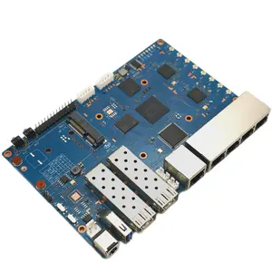 Banana Pi BPI-R3ルーターボードMediaTekMT7986 (Filogic 830) クアッドコアARM A53 MT7531Aチップデザイン2G DDR RAM