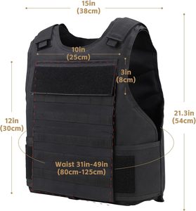 Açık Hava Kullanımı İçin Spoir Taktik Yeleği, Paintball, Cosplay ve Oyunlar İçin - Polyester Malzeme, Sadece Elde Yıkanır - Product Image 3