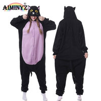 Pyjama combinaison thermique polaire personnalisable à manches longues pour adulte, grande taille, motif dessin animé, idéal pour le cosplay (ODM/OEM)