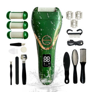 Removedor Eléctrico de Callos de 2 Velocidades para el Hogar, USB Recargable, <span class=keywords><strong>Lijadora</strong></span> de <span class=keywords><strong>Pies</strong></span> para Eliminación de Piel Muerta y Pedicura - Product Image 1