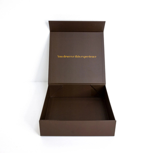 Caja de Papel Rígido Premium con Forma Personalizada, Caja Elegante para Cuidado de la Piel con Forro de Satén, Caja de Regalo Magnética Plegable para Cosméticos - Product Image 3