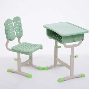 Starlight Furniture Student <b>Desk</b> And Chair <b>Set</b> XZL-015 Plastic Height Adjustable For School Modern Minimalist Style - Product Image 2