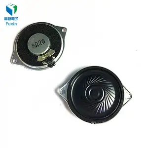 יחידת מנהל מתכת 1.0W 8ohm 40 מ""מ רמקול לשונית הרכבה עבור נגן אודיו נייד מיני רדיו אלחוטי עם חור הרכבה