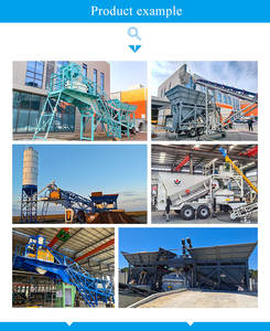 Zentrale Betonmischanlage Mobile Dosieranlage Kleine 90M3 120M3 Anlage Betonmischwerk Mobil - Product Image 5