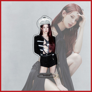 Album KPOP <span class=keywords><strong>GIDLE</strong></span> figurine de support Super Lady MiYeon Soyeon YUQI Minnie Shuhua acrylique modèle debout ornements de bureau cadeau pour fans - Product Image 6