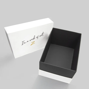 Custom Lid and Base Box with Neck Luxury <b>Packaging</b> <b>Boxes</b> White Gift <b>Boxes</b> for <b>Small</b> Business - Product Image 5