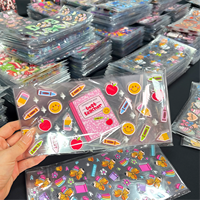 Autocollants en gros de qualité supérieure en PET plastisol, motifs dessin animé UV pour gobelets, wraps DTF pour tasses, autocollants lavables pour mugs, transferts
