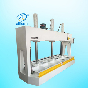Machine d'extraction d'huile pour le travail du bois Allison à pression à froid, pression maximale de 50T, puissance de 4KW, 380V, table de travail de 1300x2500mm pour les portes en bois - Product Image 2