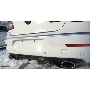 Labbro posteriore Diffusore Spoiler per Volkswagen Passat <span class=keywords><strong>CC</strong></span> <span class=keywords><strong>VW</strong></span> <span class=keywords><strong>CC</strong></span> 2010-2014 Stampaggio Decorazione Paraurti Posteriore Hugger Car Styling - Product Image 3