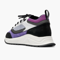 Chaussures en cuir de vachette de luxe pour hommes, baskets en mesh pour hommes - Toutes saisons