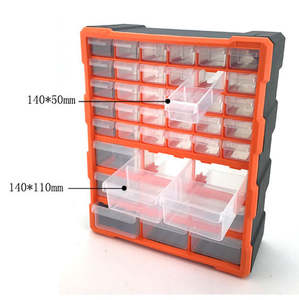 Durable Waterproof <b>Plastic</b> <b>Storage</b> Cabinet 39 <b>Drawers</b> <b>3</b>-Year Warranty-Hardware Craft Organizer Factory Direct Wholesale Supply - Product Image 5