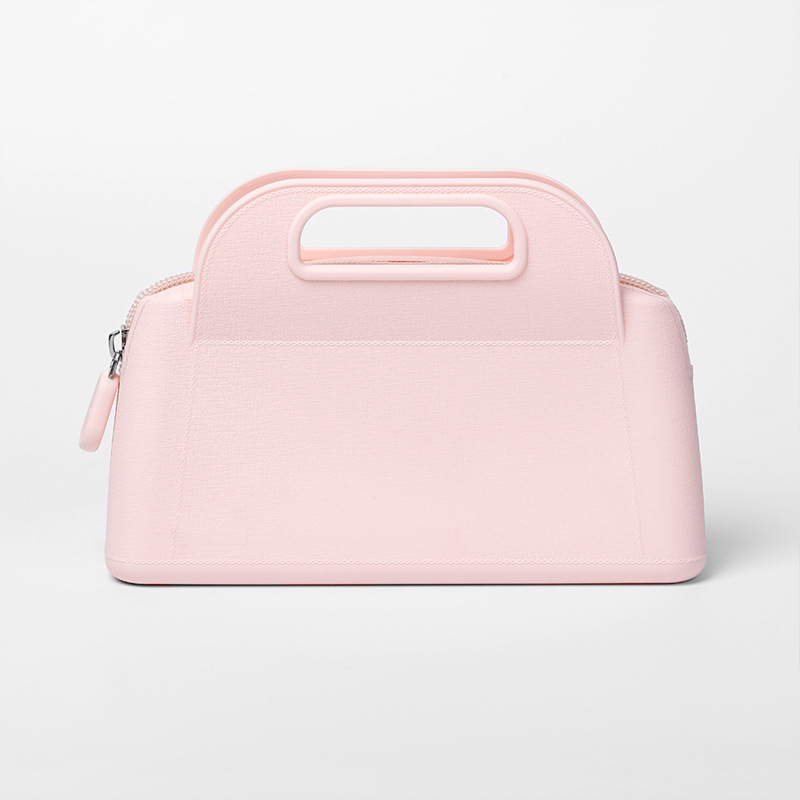 Small pink handbag