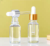 Großhandel 5ml Essenz-Tropfflasche Bernsteinfarbene Euro-Glasflaschen für Gesichtscreme mit Pipette auf Lager