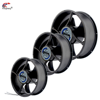 25489 ventilateur Axial à moteur à Rotor externe 110V 220V ventilateur Ultra silencieux résistant à la chaleur 254x254x89mm ventilateur de refroidissement AC 254mm