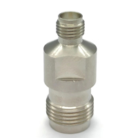 Adaptateur coaxial RF haute fréquence S MA/TNCA-KKG, connecteur coaxial à ondes millimétriques, 50 ohms, matériau en acier inoxydable