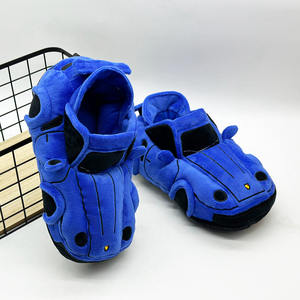 Oem Custom Kids <span class=keywords><strong>Slippers</strong></span> Indoor Glanzend Pluche Slipper Voor Kinderen Warme Winter/Lente Huisstijl - Product Image 3