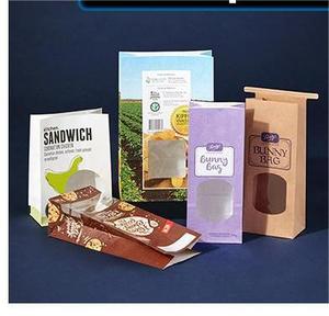 Sacs en papier <span class=keywords><strong>kraft</strong></span>, boulangerie, pain, boutique avec votre propre logo, enveloppe de <span class=keywords><strong>restaurant</strong></span> de luxe étanche, sacola <span class=keywords><strong>kraft</strong></span> personnalisée et bon marché - Product Image 3
