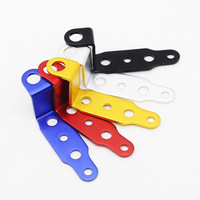Support universel en aluminium anodisé pour moto, fixation de bandes lumineuses, adaptateur de lampe, support CNC pour projecteur, fonction d'extension