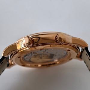 Reloj Mecánico de Lujo de la Mejor Calidad, 44 mm, Fábrica PPF, Movimiento ETA 240, Serie 6102, Esfera de Fase Lunar con Diseño de Noche Estrellada en Oro Rosa - Product Image 4