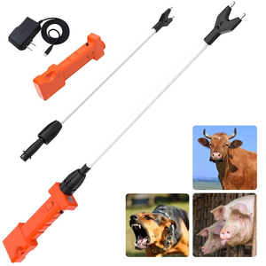 Piqueur Électrique Étanche pour Bétail et Porcs 88cm avec Lampe Torche LED – Outil de Manipulation du Bétail pour Vaches, Porcs, Moutons et Animaux d'Élevage - Product Image 1