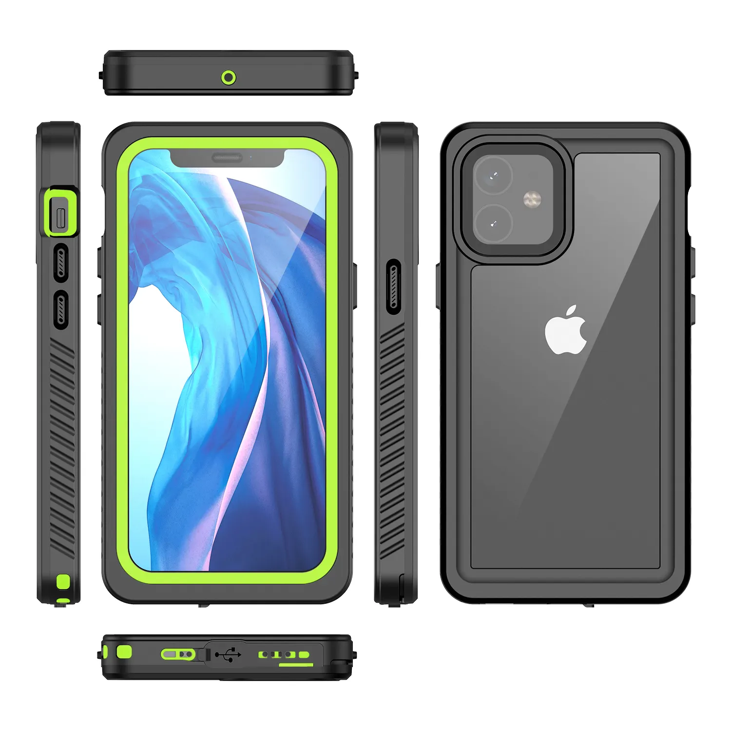 NEW Developed Full Protective Cover Wholesale IP68 Mobile Waterproof Shockproof Cell Phone Case für iPhone 12 6.7 ''Phone Cover