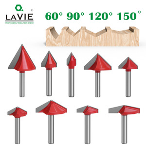 ดอกกัดงานไม้ 6x10x90 องศา คาร์ไบด์ แบบฟลูตเดี่ยว สำหรับงานไม้ ศูนย์เครื่องจักรซีเอ็นซี - Product Image 5