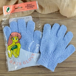 Guante de Ducha Exfoliante de Nailon al por Mayor, Guantes de Masaje para Spa, Limpieza Profunda, Eliminador de Células Muertas Suaves para Baño - Product Image 6