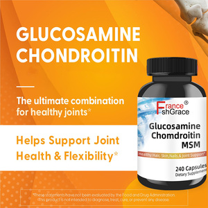 Fabricante de Suplementos Dietéticos de Glucosamina y Condroitina, Apoya la Salud de las Articulaciones con MSM, 240 Cápsulas de Glucosamina y Condroitina - Product Image 2