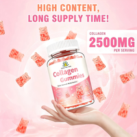Gummies au collagène enrichies en nutriments avec plusieurs vitamines et biotine pour la santé de la peau et du système immunitaire