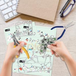 Piececool <span class=keywords><strong>la</strong></span> Cicala Smeraldo, Puzzle 3D in Metallo, Modello di Insetto Animale Fai-da-Te, Decorazione Moderna, Regalo Artigianale per Adulti e Bambini - Product Image 5