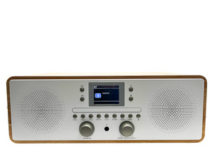 Phong cách Retro hiện đại thoa đài phát thanh kỹ thuật số với Wi-Fi Internet streaming, FM và Máy nghe nhạc CD và thoa đài phát thanh - Product Image 2