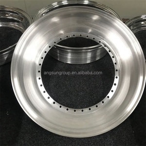 High Quality 6061 T6 <strong>Material</strong> 3 Pieces <strong>Forged</strong> Split Wheel Rim 15 to 18 Triple Step Lip Slant Lip Felgen for bbs Series oz Ect - Product Image 4