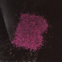 Paillettes holographiques de qualité supérieure, non toxiques, 0,4 mm, poussière, 270C, résistantes à la chaleur, pour les fleurs artificielles et l'industrie de la décoration de mariage