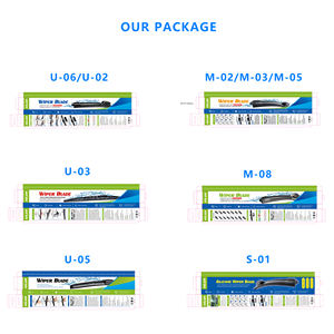 Limpiaparabrisas delantero suave plano sin marco Universal nuevo estilo limpiaparabrisas para BENZ varios estilos limpiaparabrisas - Product Image 6