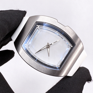 Reloj deportivo mecánico ultradelgado de titanio y acero inoxidable Business 6701 – Skeleton Dia, cristal de zafiro - Product Image 3
