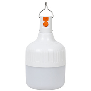 หลอดไฟ LED แบบชาร์จไฟได้ ฐาน E27 ประหยัดพลังงาน ใช้ในบ้านได้ในกรณีฉุกเฉิน - Product Image 1