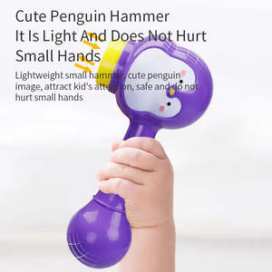 Jeu de piste ITTL <span class=keywords><strong>Mini</strong></span> voiture à double face avec boule roulante Pingouin Marteau 3 en 1 Ensemble de jouets de montagnes russes pour enfants - Product Image 4