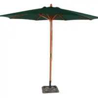 3 м деревянный зонт для внутреннего дворика, сада, Солнцезащитный пляжный зонт, солнцезащитный козырек, уличный зонтик для заднего двора