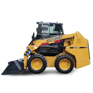 Peralatan Penyapu Salju XC7-SR08 XC750K Wheel Mini <span class=keywords><strong>Skid</strong></span> Steer <span class=keywords><strong>Loader</strong></span> dengan Bajak Salju - Product Image 1